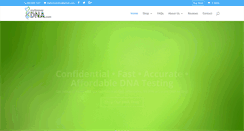 Desktop Screenshot of myforeverdna.com